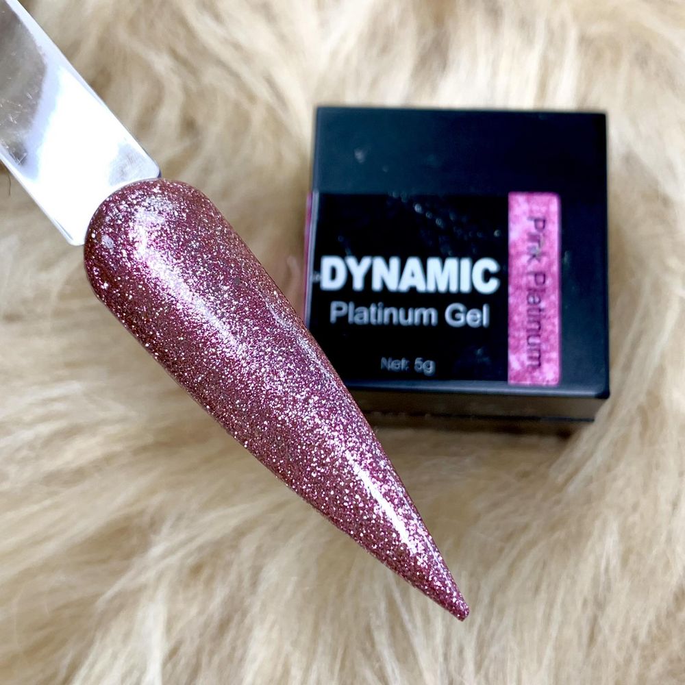 pink platinum gel polish jar - 2