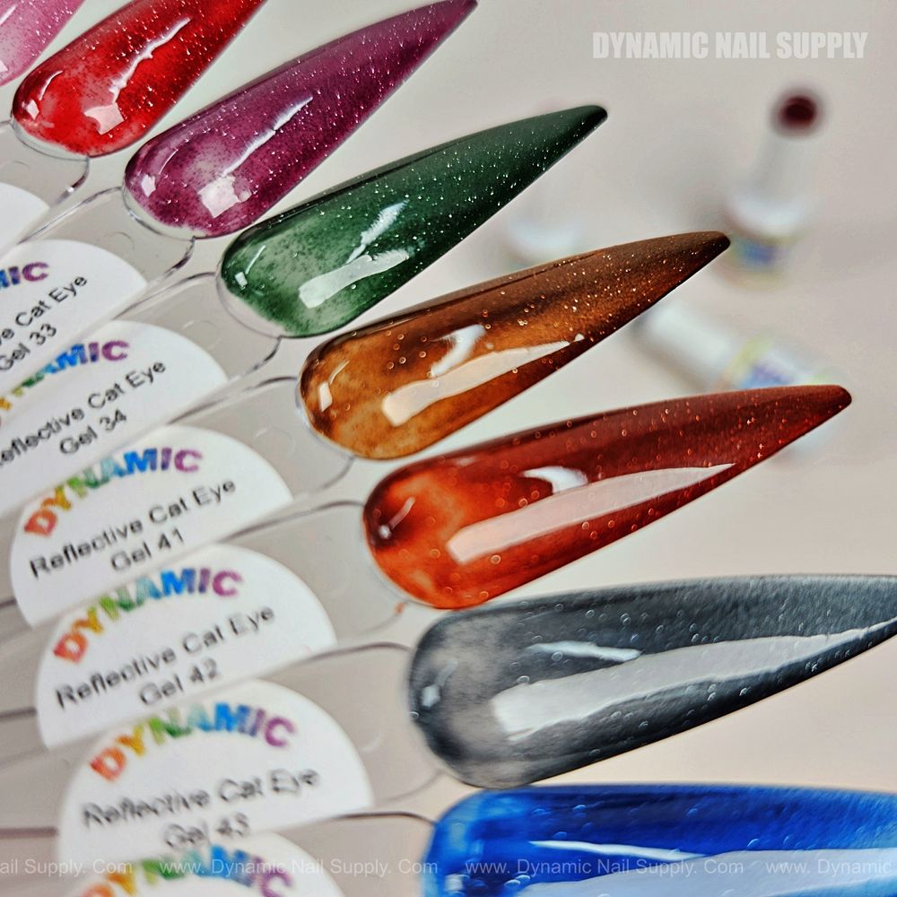Reflective cat eye gel polish bottles - 4